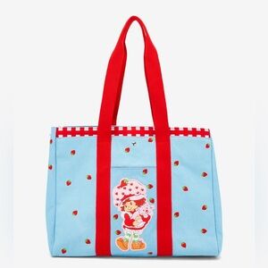 Strawberry Shortcake Embroidered Denim
Tote Bag - NWT